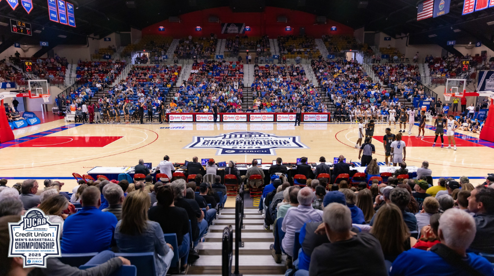 Tickets are on sale for the 2025 NJCAA Credit Union 1 DI Men's Basketball Championship, presented by Zurich Insurance