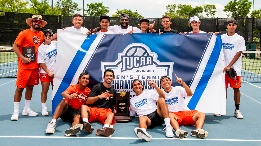 Cowley Claims DI Men's Tennis title